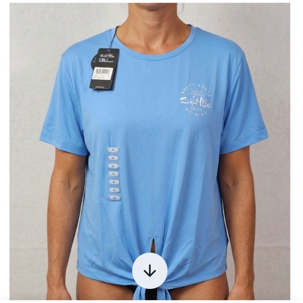 Salt Life W On The RadarSLX -SLJ6035 Azure Blue Size XLarge